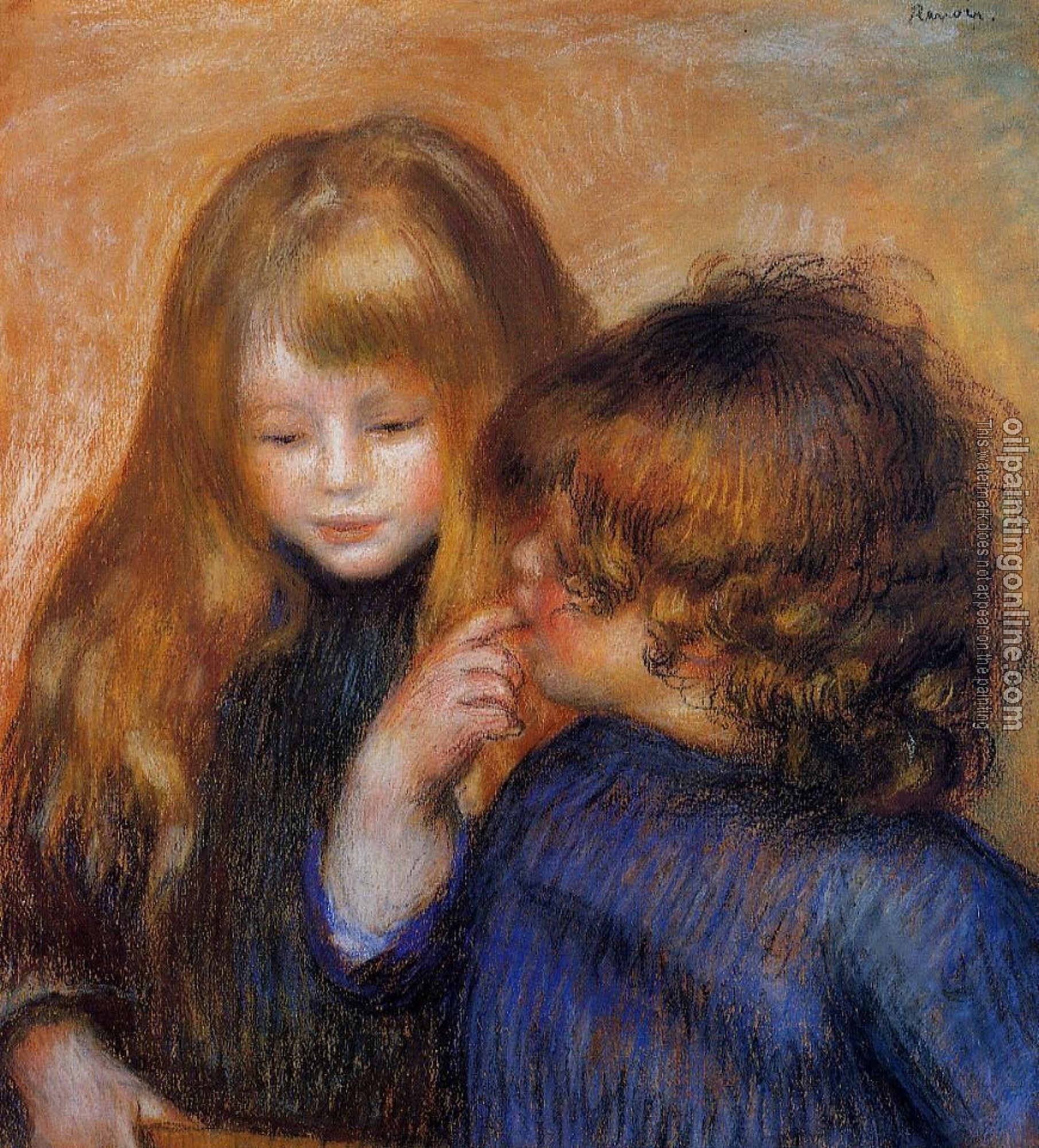 Renoir, Pierre Auguste - Jean and Coco, The Artist's Sons